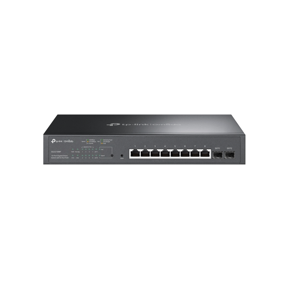 TP-Link Omada SG2210MP · PoE+ · 150 W