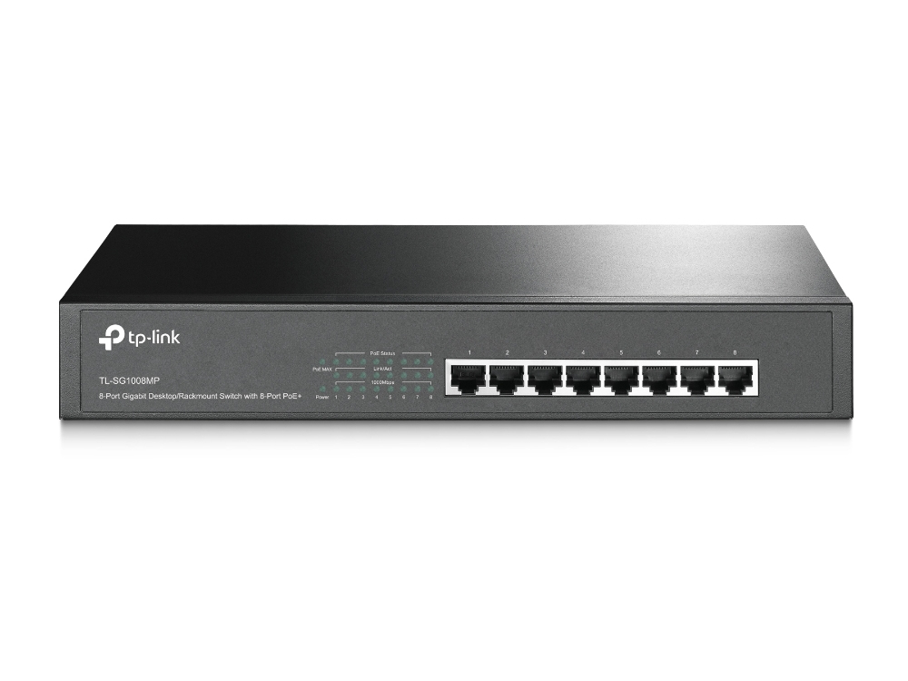 TP-Link PoE-Switch · TL-SG1008MP