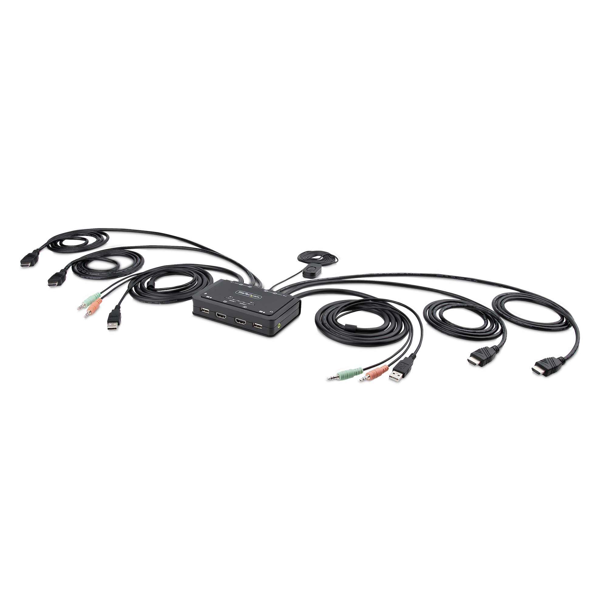 StarTech Dual-HDMI-KVM · 2 PCs