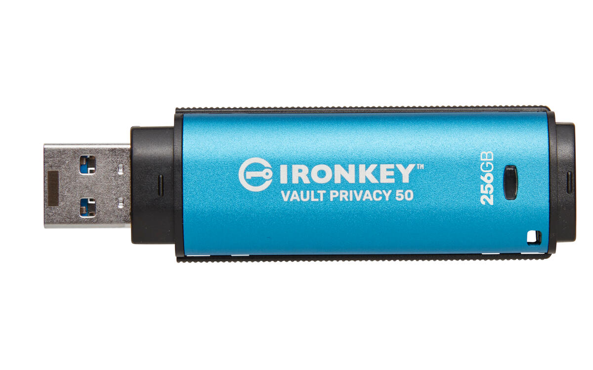 Kingston IronKey VP50 · 256 GB · USB-A