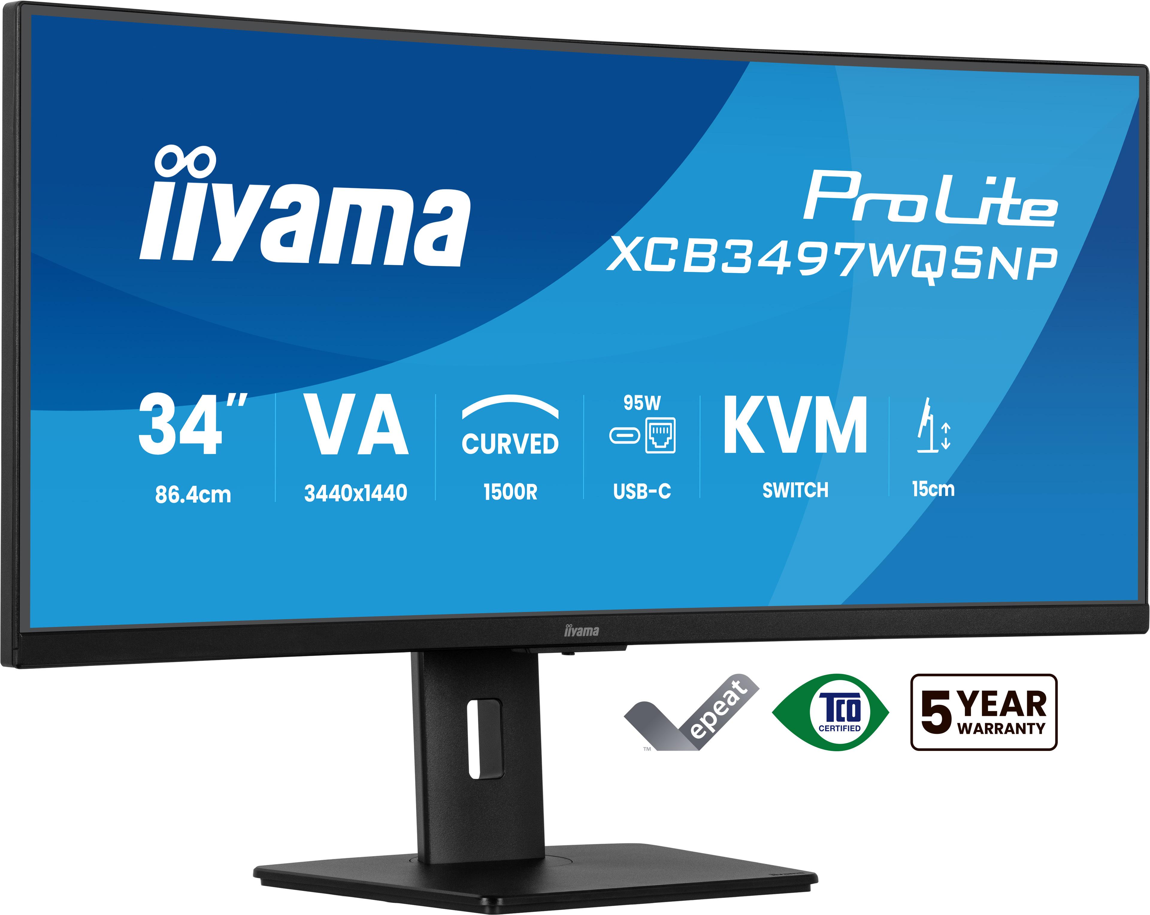 iiyama XCB3497WQSNP-B1 · 34 Zoll
