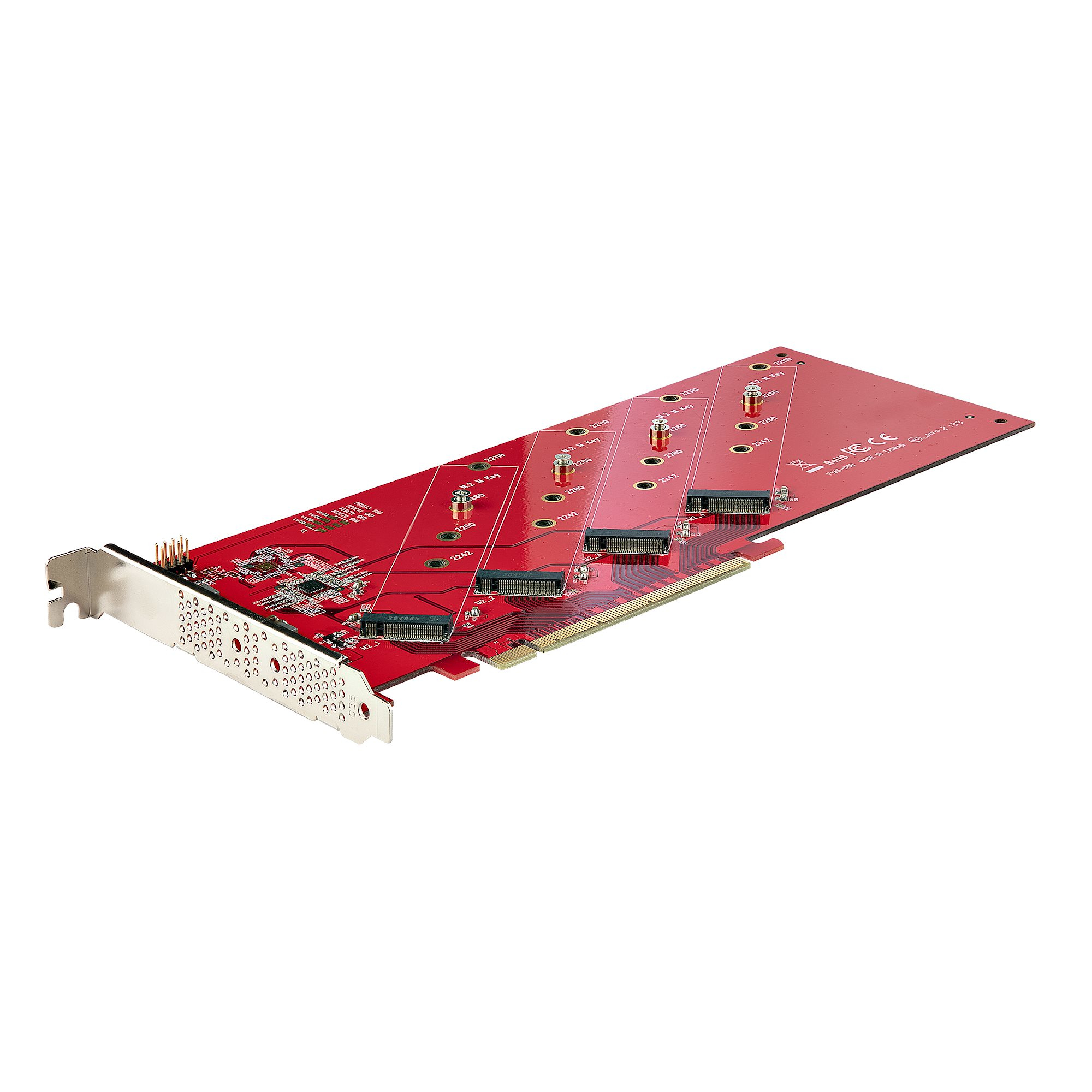 StarTech Quad-M.2-Adapter · PCIe 4.0 x16
