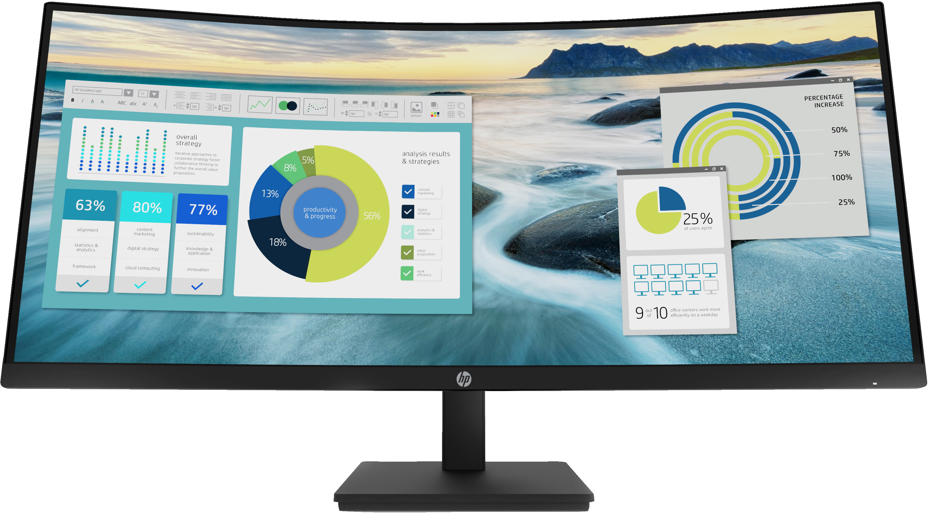 HP P34hc G4 · 34 Zoll